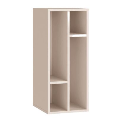 Alice shelf, sand color 30X35X72CM