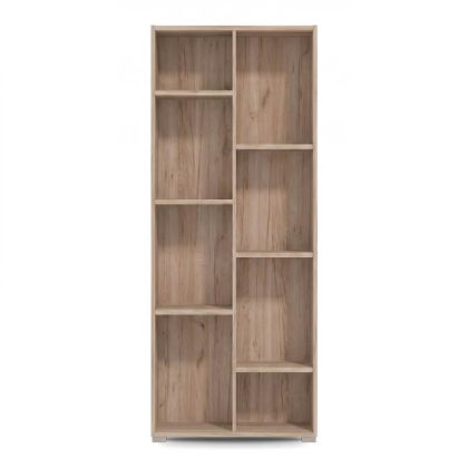 Shelf Modulus 4, gray oak color, 70X33X142 cm
