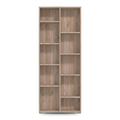Shelf Modulus 5, gray oak color, 70X33X177 cm