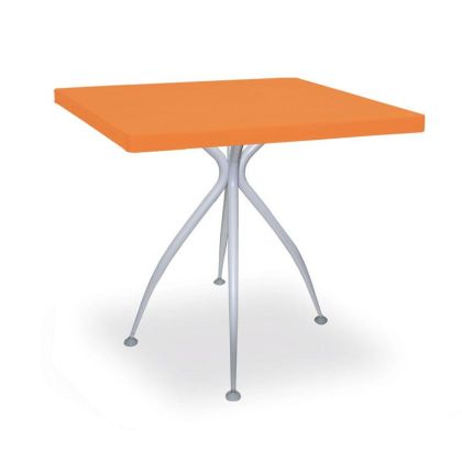 Table 80x80 sunny orange (1115076)