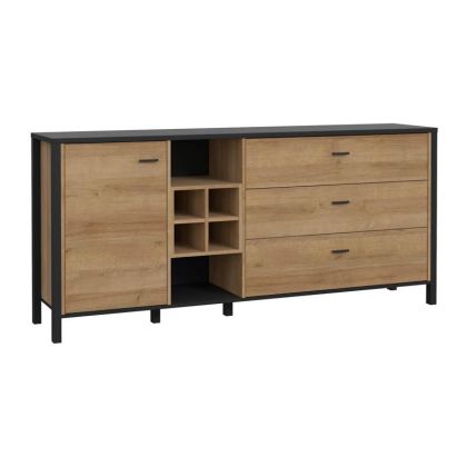 Terrano Riviera oak sideboard 187X40X85CM