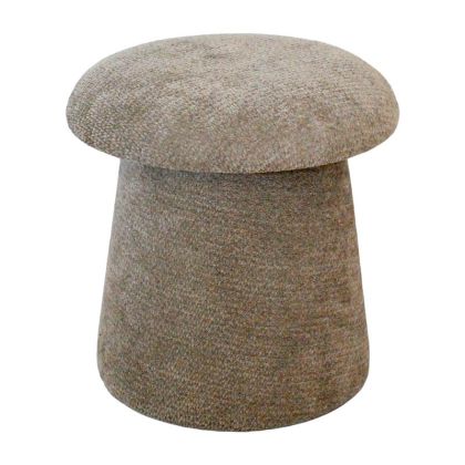 Stool Luno brown color 40X43CM