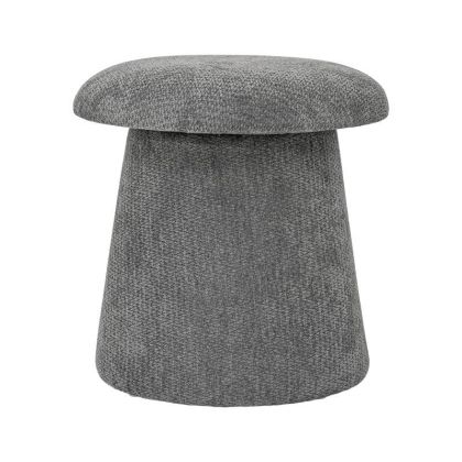 Stool Luno gray color 40X43CM