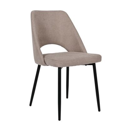 Dining chair FL6020 beige color 53X46X83CM