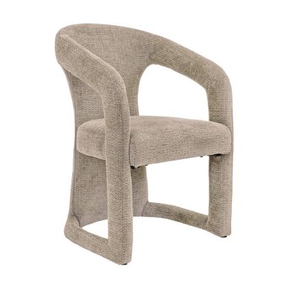 Armchair Arc beige color 60X62X87CM