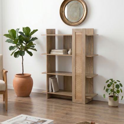 Библиотека Oslo sonoma 75x32x95см