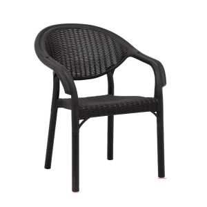 GARDEN CHAIR Roshen BROWN COLOR 59x44x83cm