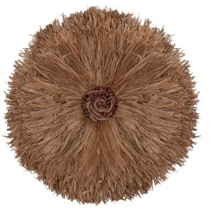 СТЕННА ДЕКОРАЦИЯ КРЪГЪЛ ABOR HM4717 СИЗАЛОВИ ВЛАКНА В ЕСТЕСТВЕН ЦВЯТ Φ60СМ.