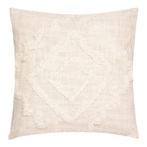 ДЕКОРАТИВНА ВЪЗГЛАВНИЦА FERDEL В ЦВЯТ СЛОНОВА КОСТ 40X40СМ
