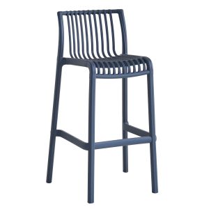 MODENA БАР СТОЛ, PP-UV ЗАЩИТА, АНТРАЦИТ