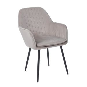 МЕТАЛНА ГРАДИНСКА МАСА FRANCISCO ЧЕРЕН ЦВЯТ 120X70X70СМ