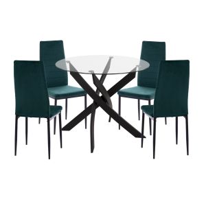 КАРТИНА НА ПЛАТНО Три африкански дами 80x3x80см