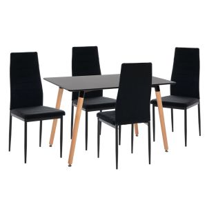 НАСТОЛНА ДЕКОРАТИВНА ФИГУРКА Котка ЧЕРНО-ЗЛАТИСТО-БЯЛ ЦВЯТ 10x8x23см