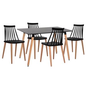 НАСТОЛНА ДЕКОРАТИВНА ФИГУРКА Котка ЧЕРНО-ЗЛАТИСТО-БЯЛ ЦВЯТ 15x11x33см