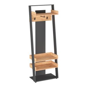 МЕБЕЛИ ЗА АНТРЕ SCIOVE В АНТРАЦИТНО-ЕСТЕСТВЕН ЦВЯТ 70X40X200СМ