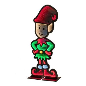 INFINITY ОСВЕТЯВАЩ ЕЛФ 85X180CM ДВУСТРАНЕН ВЪРХУ АЛУМИНИЕВА ОСНОВА