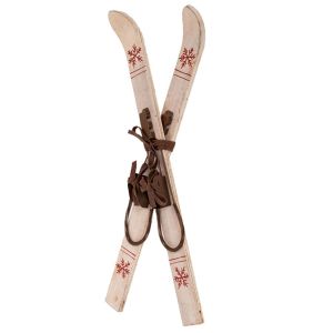 Фотьойл Ирма в златисто жълт цвят дамаска с размери 73х77х82см