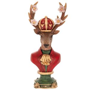 ДЕКОРАТИВНА ФИГУРА Слон ЧЕРНО-ЗЛАТИСТ ЦВЯТ 21x15x25см