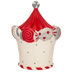 ДЕКОРАТИВНА ФИГУРКА FL222317 АФРИКАНСКА КРАЛИЦА ЗЛАТИСТ ЧЕРЕН ЦВЯТ 12x9x22см