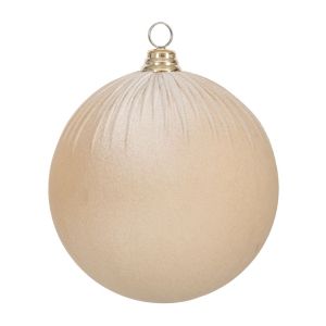 КОЛЕДНА КАДИФЕНА ТОПКА С КРЕМ 20 СМ