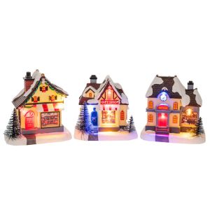 Декорация за маса Топка в цвят злато с черна дървена основа с размери 19х19х21см