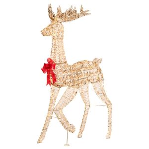 ОСВЕТЯВАЩ ЗЛАТИСТ СЕВЕРЕН ЕЛЕН 90Х27Х180СМ С 1440 ТОПЛО БЯЛ LEDIP44