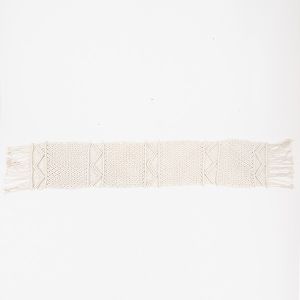 РЪНЪР МАКРАМЕ БЕЖОВА 30X170СМ