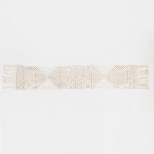 РЪНЪР МАКРАМЕ БЕЖОВА 30X180СМ