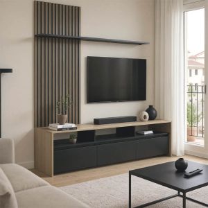 ДЕКОРАТИВНА ФИГУРА Африканска жена FL213909 ЧЕРНО-ЗЛАТИСТ ЦВЯТ 13x10x35см