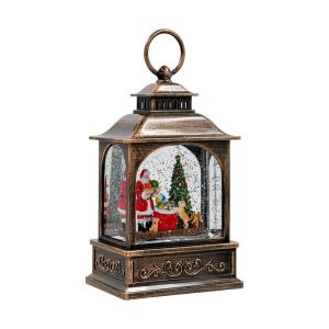 Настолен часовник Vintage Radio в цвят сиел, метал, с размери 22x8x16см