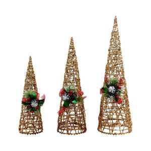 КОЛЕДЕН ВЕНЕЦ ЗА СВЕЩ 12 13x31см