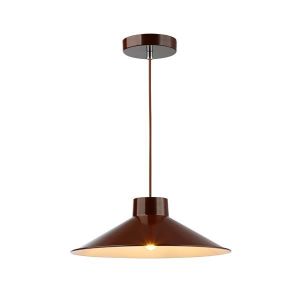 Chandelier Simple 1xε27 Max15w 360x1150mm glossy, deep red, Arte Illumina Neli