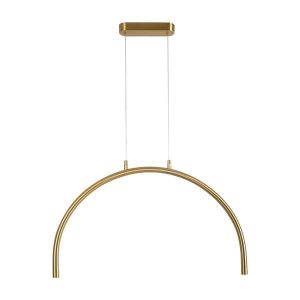 ПОЛИЛЕЙ АЛУМИНИЙ-МЕТАЛ 5W 448LM 3000K 600X20 X330MM МЕСИНГОВИ ARTE ILLUMINA APSIS