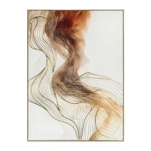 ДЕКОРАТИВНА НАСТОЛНА ФИГУРА FL23109 ЛИЦА ЗЛАТЕН ЦВЯТ 18x10x29cm