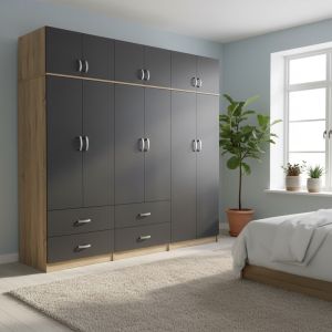 Дървено шкафче home