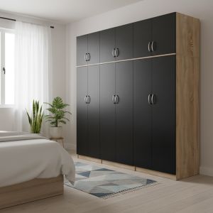 ДЕКОРАТИВНА ФИГУРА FL195 КУЧЕ ЧЕРЕН ЦВЯТ 41x22x32cm