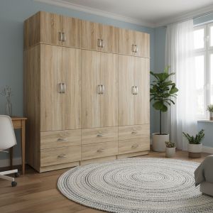 ДЕКОРАТИВНА ФИГУРА FL389 КОН ЧЕРЕН ЦВЯТ 22x17x50cm