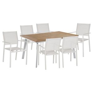 Диван Ново Монако в сив цвят със светло сини и розови възглавници с размери 180x95x95+230x95x95