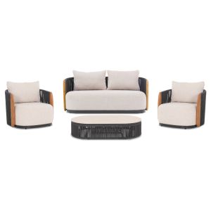 Стенен часовник Kensington Station в черен цвят с размер 60см