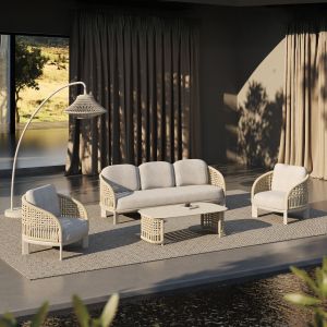 НАСТОЛНА ДЕКОРАТИВНА ФИГУРА КОН FL7217 БЯЛ ЦВЯТ 20x6x21cm