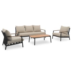 ДЕКОРАЦИЯ ЗА МАСА, ПОЛИЗЕРИН, БУКВИ LOVE С ПТИЦИ, ЗЛАТНО-СРЕБРИСТ, 17.5x4.5x20.8cm