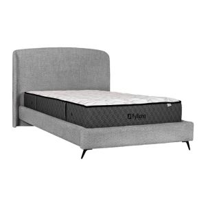 КЕРАМИЧНА ВАЗА МРАМОР СИВО-ЗЛАТИСТА 18*9.2*20