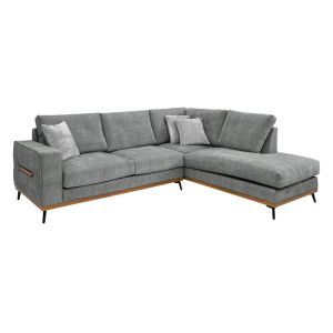 Кръгла табуретка New Lux в цвят гнила ябълка с размери 46х46х43см