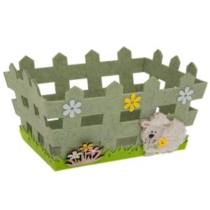 ЗЕЛЕН ФИЛЦ ПОКРИТИЕ С ОГРАДИЦА 23X17X12СМ