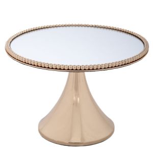 Фотьойл Ирма в светло син цвят дамаска с размери 73х77х82см