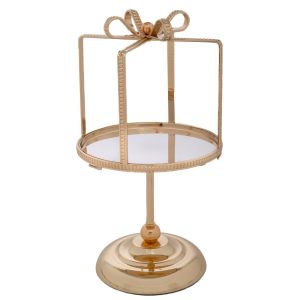 Холна маса с 2 повърхности Grom в цвят дъб флагщаф и черно, размери 65x65x55см  65x65x38см