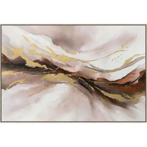 КАРТИНА НА ПЛАТНО Три африкански дами 80x3x80см