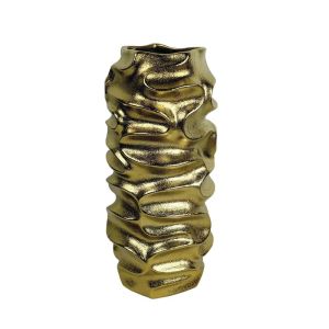 Стенно огледало с метална златна рамка 41*2.5*79