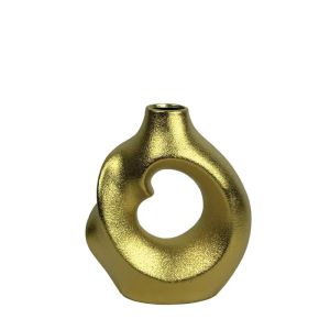 Кръгла табуретка New Lux в бежов цвят с размери 46х46х43см