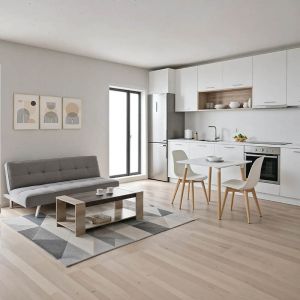 КОМПЛЕКТ МЕБЕЛИ ЗА ДНЕВНА SMOOTHNESS ОТ 5 ЧАСТИ